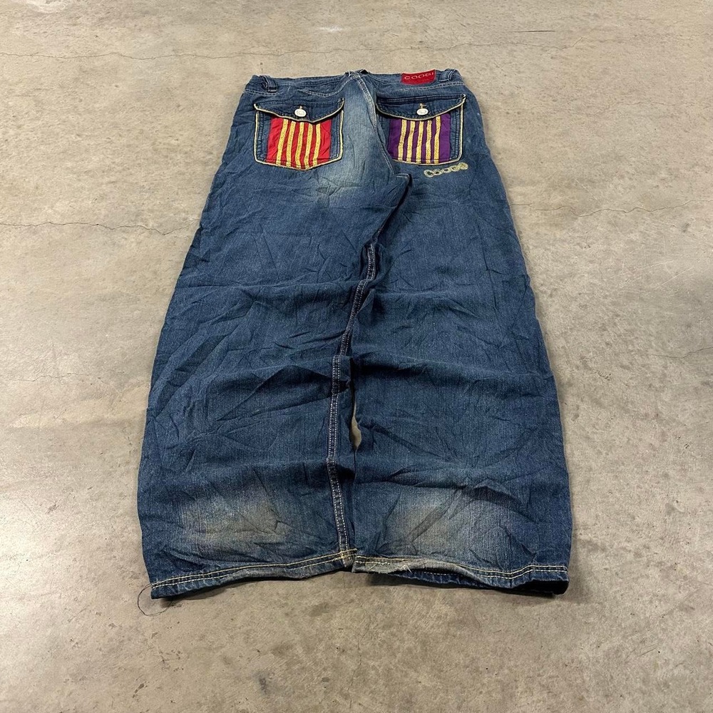 Y2K Vintage 2000s skater grunge COOGI rare super baggy Jeans 40x32